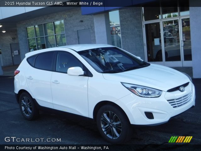 2015 Hyundai Tucson GLS AWD in Winter White