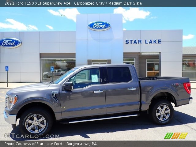 2021 Ford F150 XLT SuperCrew 4x4 in Carbonized Gray