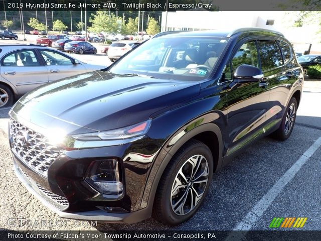 2019 Hyundai Santa Fe Ultimate AWD in Twilight Black