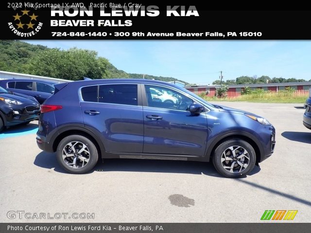 2022 Kia Sportage LX AWD in Pacific Blue