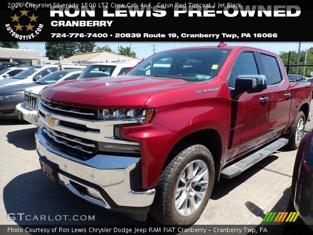 2020 Chevrolet Silverado 1500 LTZ Crew Cab 4x4 in Cajun Red Tintcoat