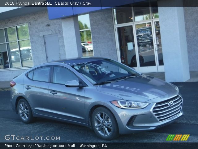 2018 Hyundai Elantra SEL in Galactic Gray