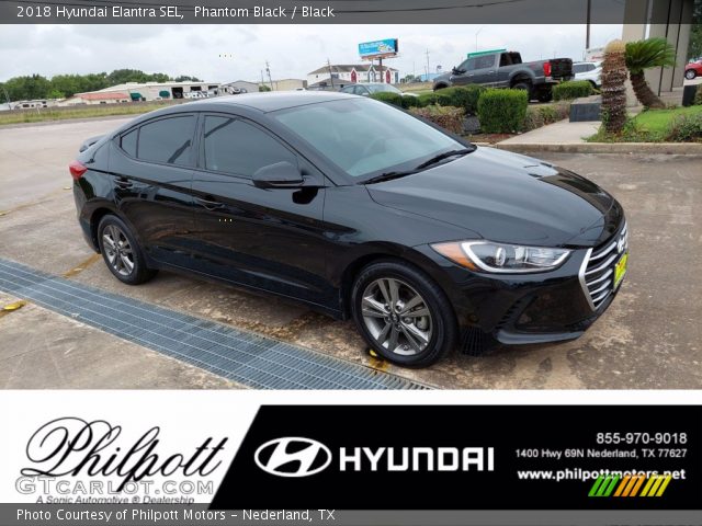 2018 Hyundai Elantra SEL in Phantom Black