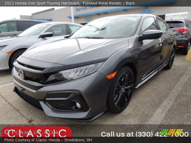 2021 Honda Civic Sport Touring Hatchback in Polished Metal Metallic