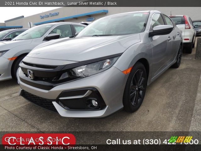 2021 Honda Civic EX Hatchback in Lunar Silver Metallic