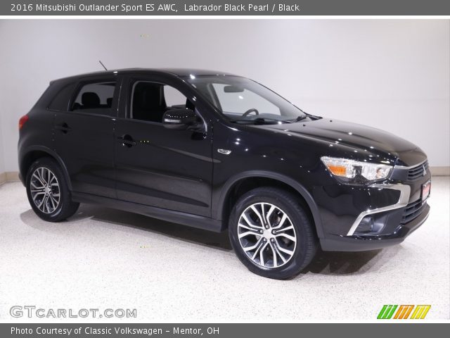 2016 Mitsubishi Outlander Sport ES AWC in Labrador Black Pearl