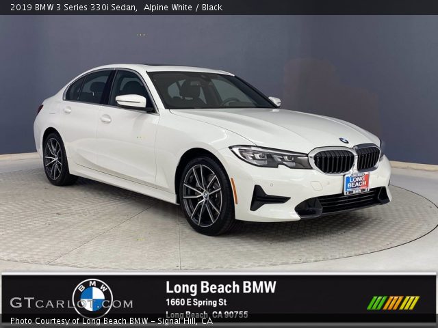 2019 BMW 3 Series 330i Sedan in Alpine White