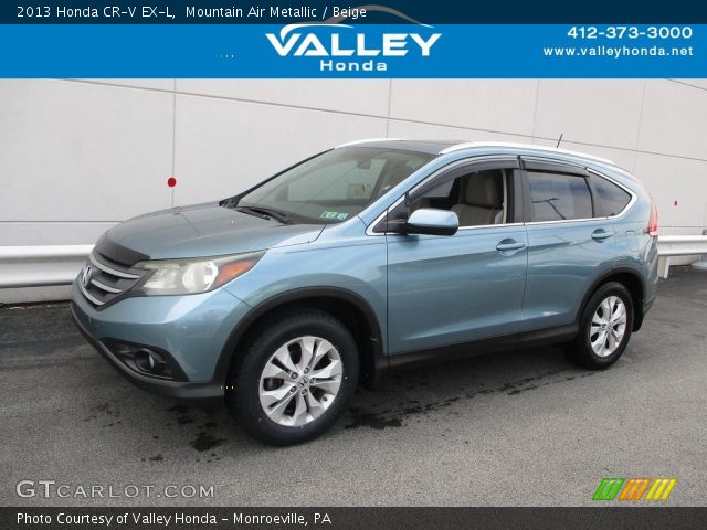 2013 Honda CR-V EX-L in Mountain Air Metallic