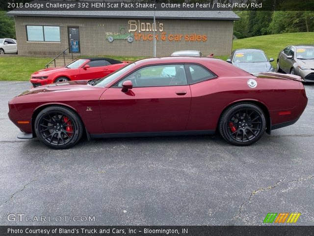 2018 Dodge Challenger 392 HEMI Scat Pack Shaker in Octane Red Pearl