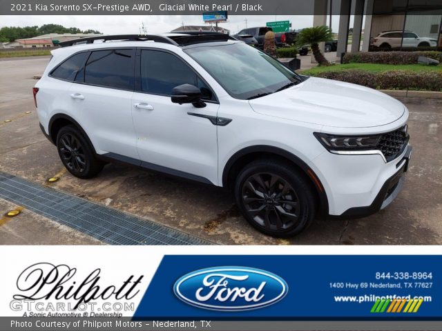 2021 Kia Sorento SX-Prestige AWD in Glacial White Pearl