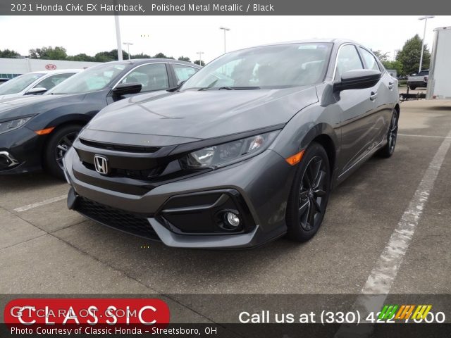 2021 Honda Civic EX Hatchback in Polished Metal Metallic