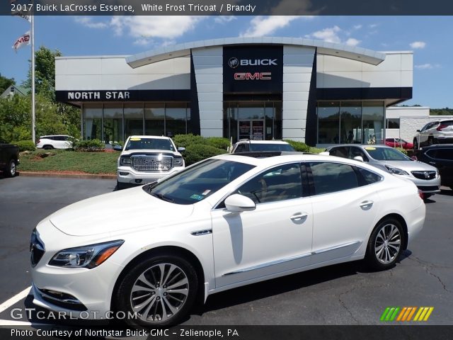 2017 Buick LaCrosse Essence in White Frost Tricoat