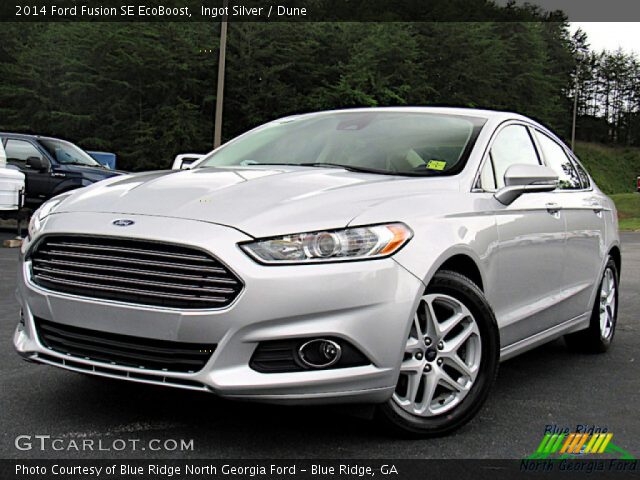 2014 Ford Fusion SE EcoBoost in Ingot Silver