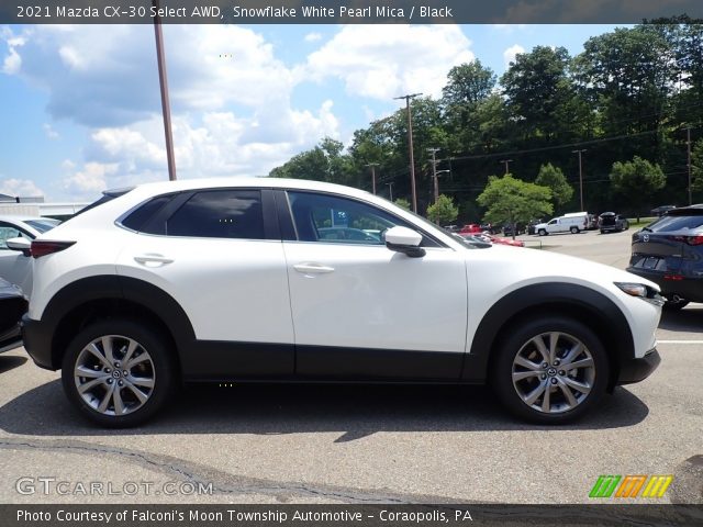 2021 Mazda CX-30 Select AWD in Snowflake White Pearl Mica