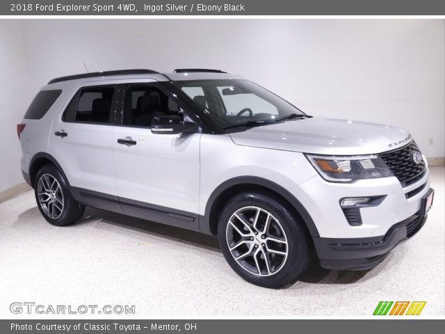 2018 Ford Explorer Sport 4WD in Ingot Silver