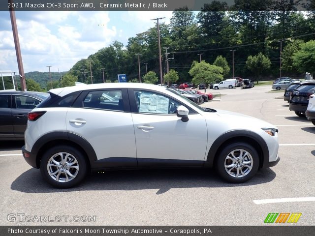 2021 Mazda CX-3 Sport AWD in Ceramic Metallic