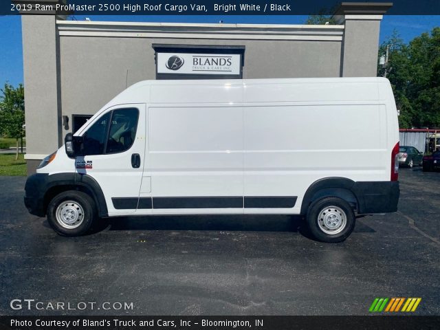 2019 Ram ProMaster 2500 High Roof Cargo Van in Bright White