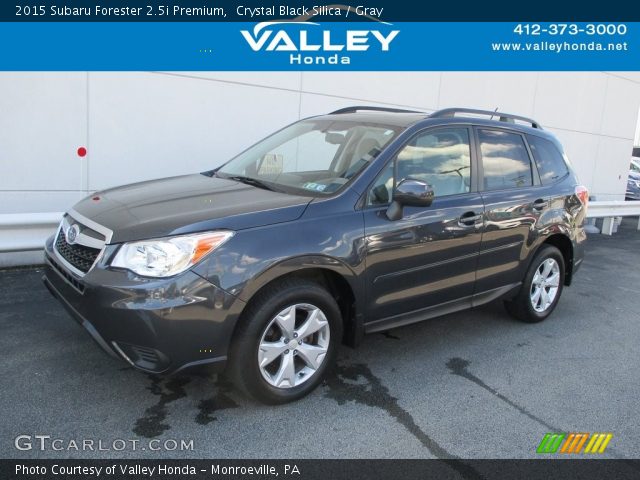 2015 Subaru Forester 2.5i Premium in Crystal Black Silica