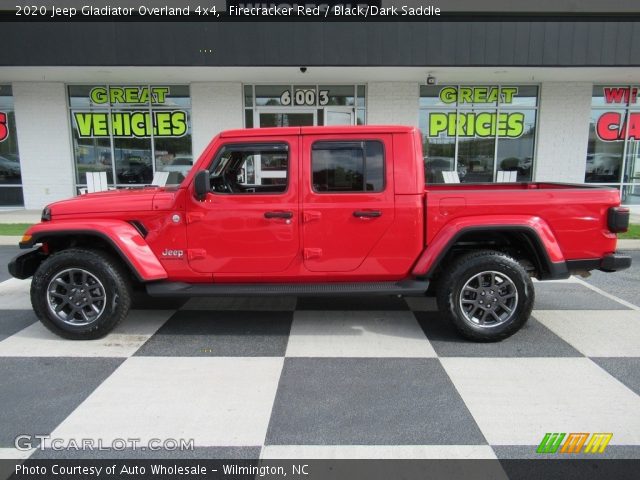 2020 Jeep Gladiator Overland 4x4 in Firecracker Red