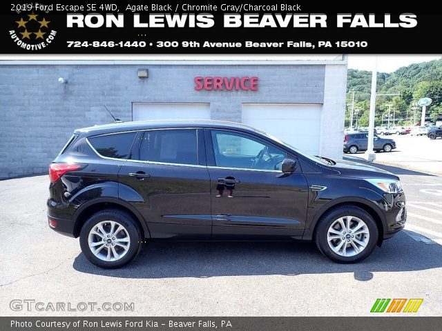 2019 Ford Escape SE 4WD in Agate Black