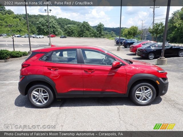 2022 Hyundai Kona SE AWD in Pulse Red