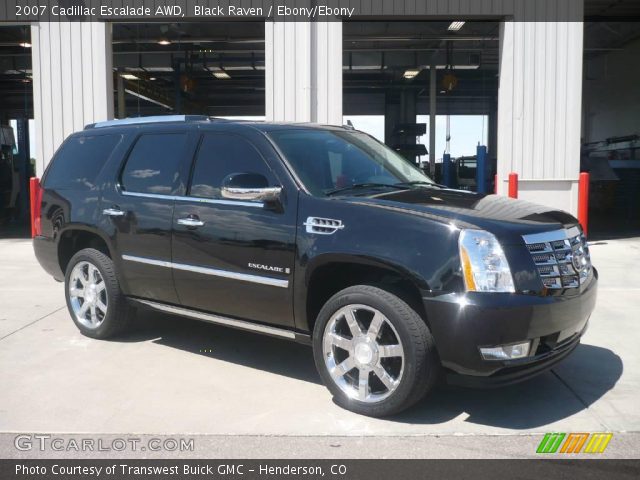 2007 Cadillac Escalade AWD in Black Raven