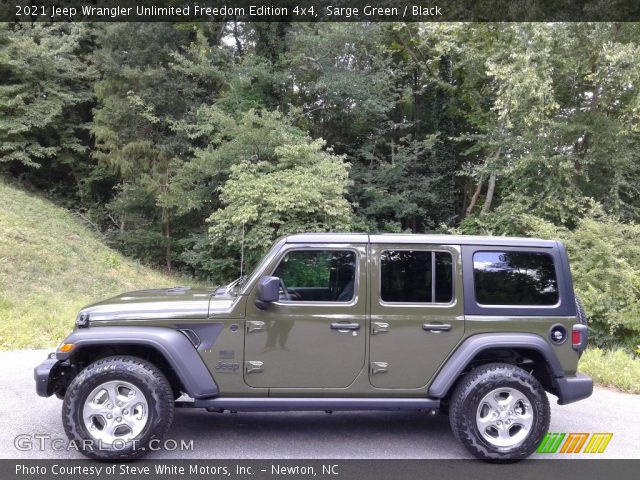 2021 Jeep Wrangler Unlimited Freedom Edition 4x4 in Sarge Green