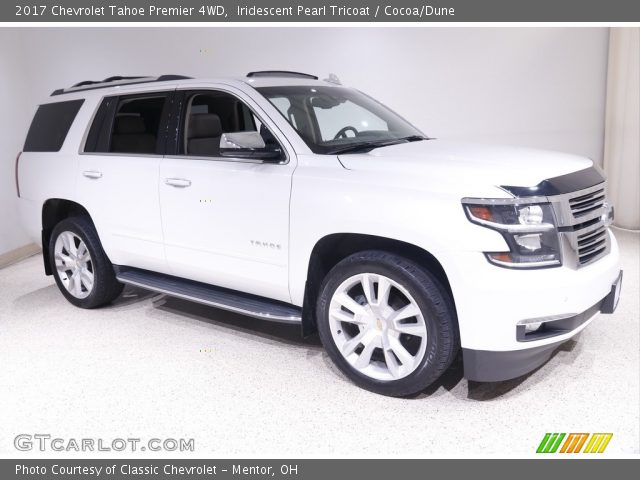 2017 Chevrolet Tahoe Premier 4WD in Iridescent Pearl Tricoat