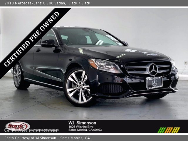 2018 Mercedes-Benz C 300 Sedan in Black