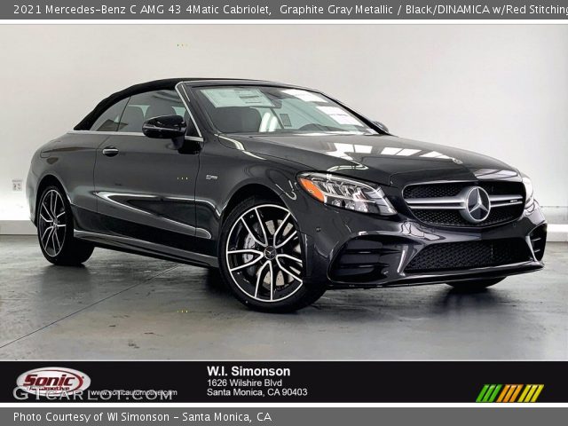 2021 Mercedes-Benz C AMG 43 4Matic Cabriolet in Graphite Gray Metallic