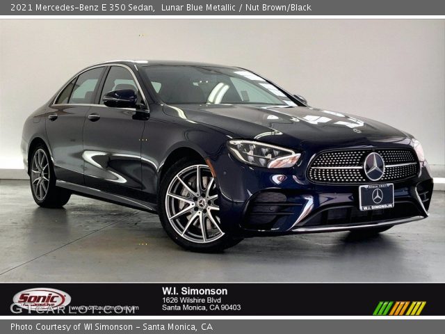 2021 Mercedes-Benz E 350 Sedan in Lunar Blue Metallic