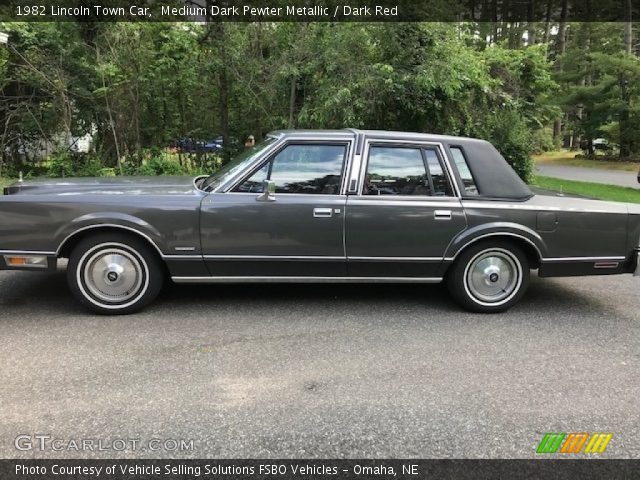 1982 Lincoln Town Car  in Medium Dark Pewter Metallic