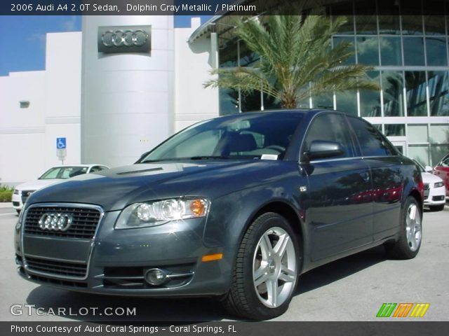 2006 Audi A4 2.0T Sedan in Dolphin Gray Metallic