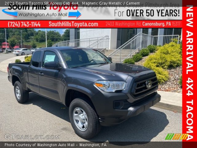 2021 Toyota Tacoma SR Access Cab 4x4 in Magnetic Gray Metallic