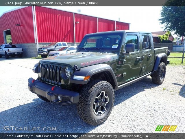 2021 Jeep Gladiator Rubicon 4x4 in Sarge Green