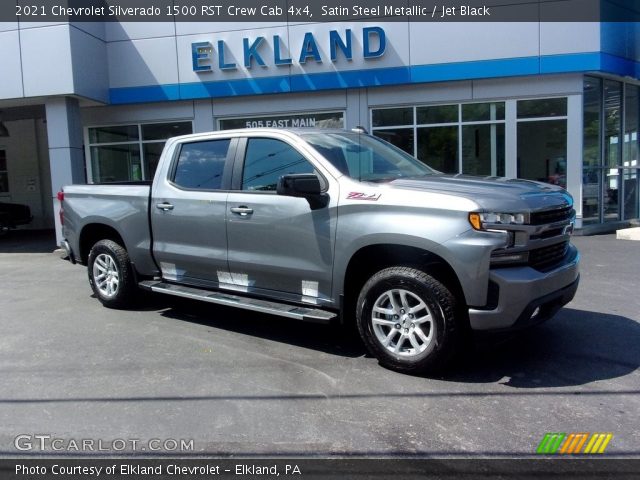 2021 Chevrolet Silverado 1500 RST Crew Cab 4x4 in Satin Steel Metallic