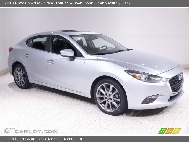 2018 Mazda MAZDA3 Grand Touring 4 Door in Sonic Silver Metallic
