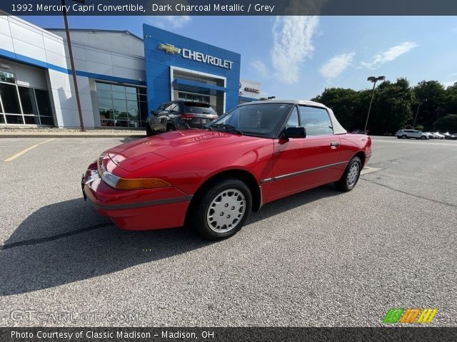 1992 Mercury Capri Convertible in Dark Charcoal Metallic