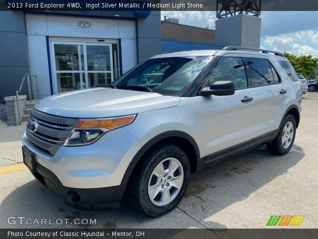 2013 Ford Explorer 4WD in Ingot Silver Metallic