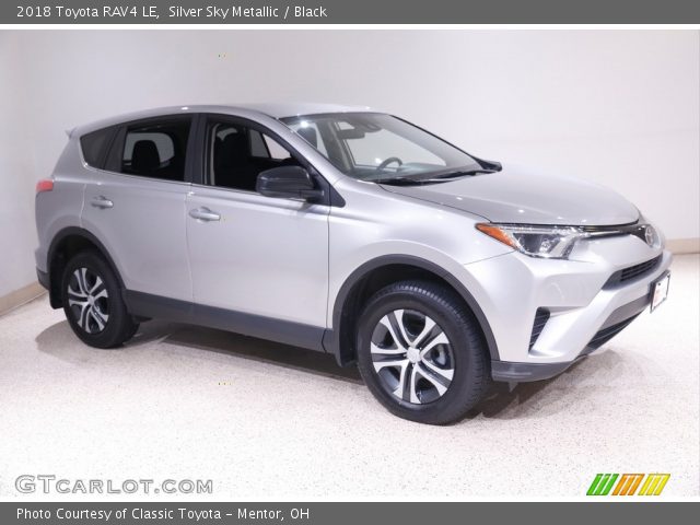 2018 Toyota RAV4 LE in Silver Sky Metallic