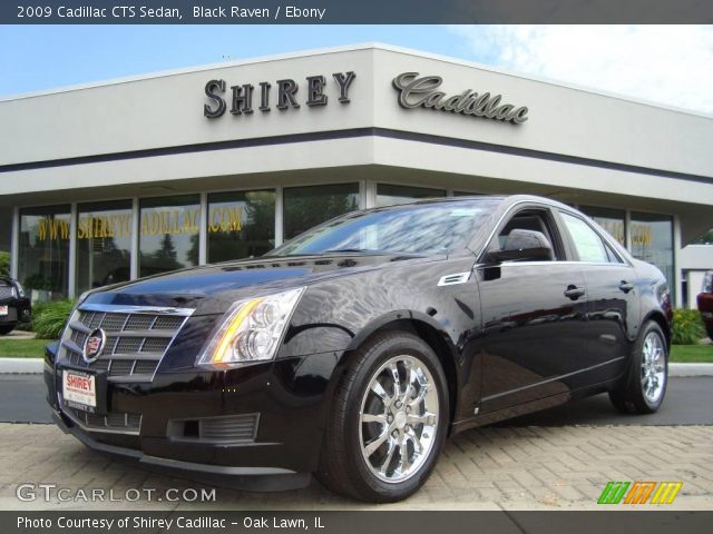 2009 Cadillac CTS Sedan in Black Raven