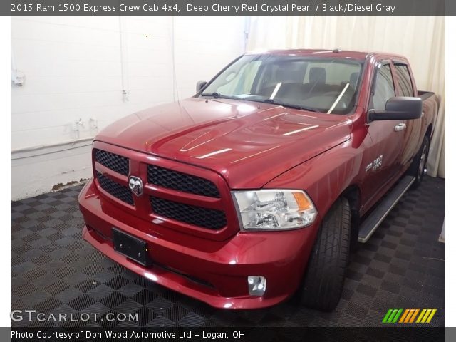 2015 Ram 1500 Express Crew Cab 4x4 in Deep Cherry Red Crystal Pearl