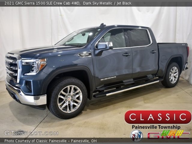 2021 GMC Sierra 1500 SLE Crew Cab 4WD in Dark Sky Metallic