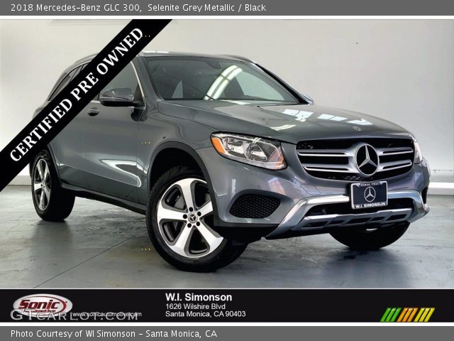 2018 Mercedes-Benz GLC 300 in Selenite Grey Metallic