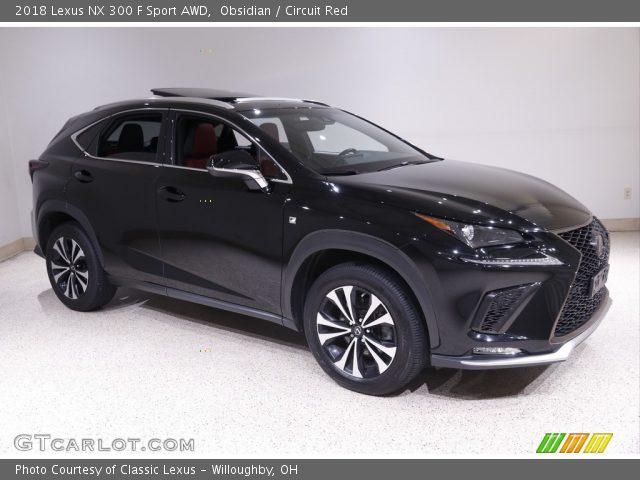 2018 Lexus NX 300 F Sport AWD in Obsidian