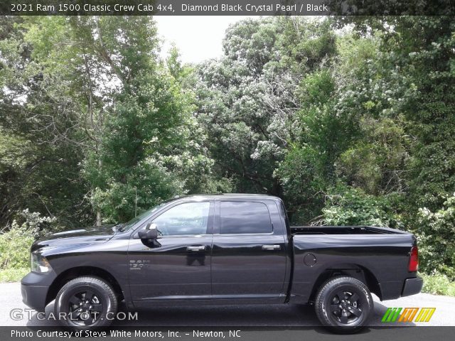 2021 Ram 1500 Classic Crew Cab 4x4 in Diamond Black Crystal Pearl
