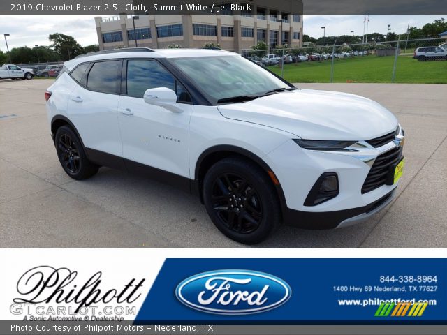 2019 Chevrolet Blazer 2.5L Cloth in Summit White
