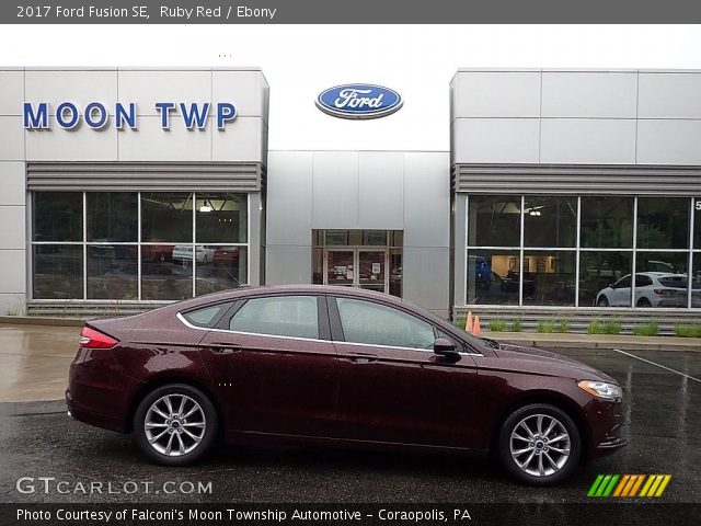 2017 Ford Fusion SE in Ruby Red