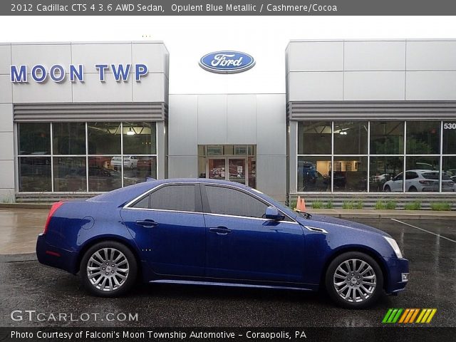 2012 Cadillac CTS 4 3.6 AWD Sedan in Opulent Blue Metallic
