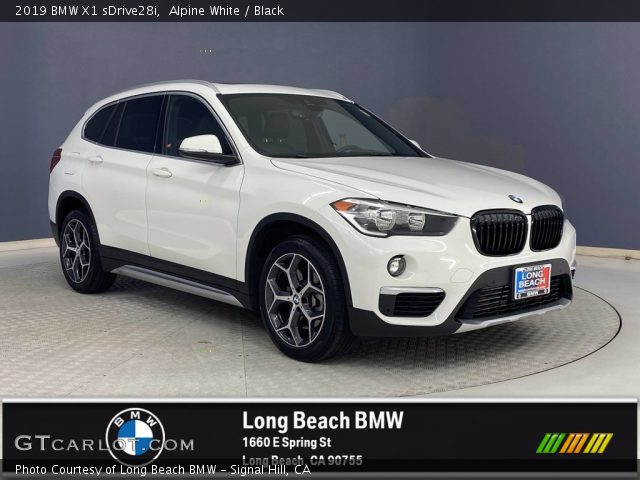 2019 BMW X1 sDrive28i in Alpine White